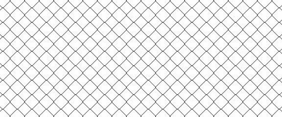 Rabitz texture, Chain-link mesh fence, schematic illustration eps 10