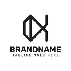Fototapeta premium Letter K Diamond Logo, for luxury brands, high end jewelry companies, or premium services