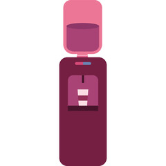 Coffee vending machine vector dispenser flat icon