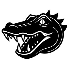 Fototapeta premium vector illustration of a crocodile