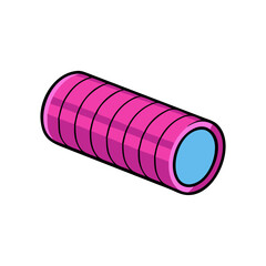 Pink and Blue Play Tunnel for Pets or Children