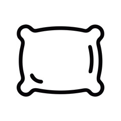 Pillow Icon: Sleep, Comfort, Relaxation, Rest, Home