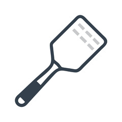 Spatula Illustration: Kitchen Tool for Flipping Food