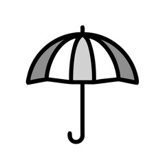 Abstract gray canopy on a black background design