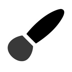 Abstract Black and Dark Gray Rounded Corner Shape