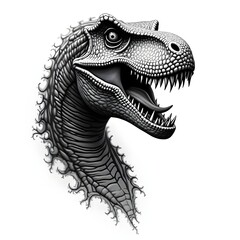 Black & Grey Tattoo Design 