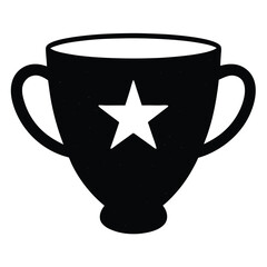 coffee cup isolated on black