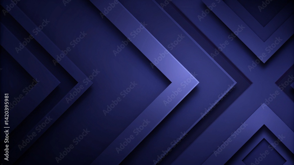 Poster Abstract dark blue purple gradient background with diagonal geometric shape and line, modern design, futuristic backdrop, dynamic motion, digital wallpaper, elegant minimal pattern