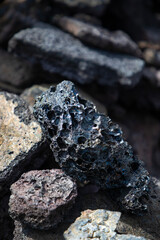 igneous rock close up