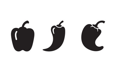 vector illustration of a chili pepper
