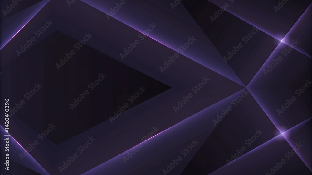 Aufkleber Wallpaper blue purple light line background black geometry, futuristic digital gradient glow abstract modern tech style design dynamic neon art pattern backdrop texture wallpaper