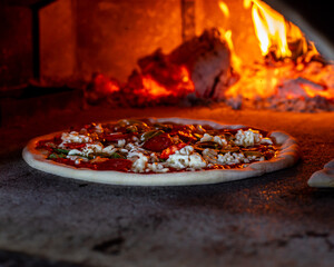Pizza Italiana horno a leña