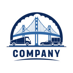 Shipping, Delivery, Transportation company icon or logo design