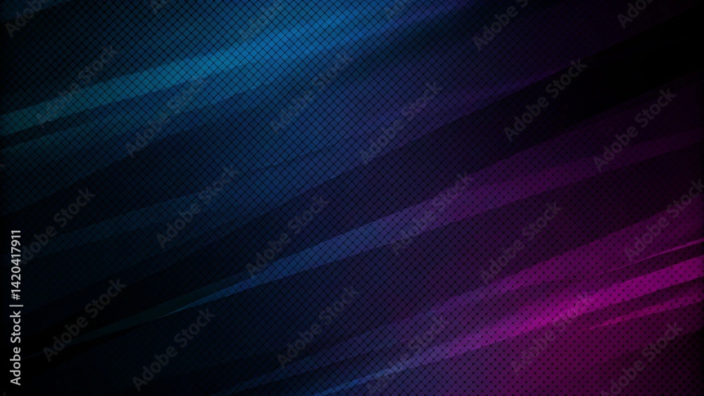 Poster abstract game background with blue pink light. suit for e-sport and gaming competitions, futuristic 