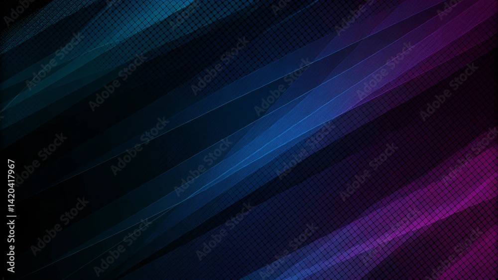 Leinwandbilder abstract game background with blue pink light. suit for e-sport and gaming competitions, futuristic 