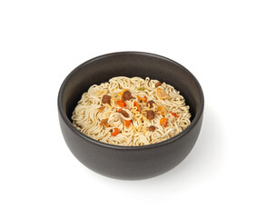Raw Noodles, Dry Round Ramen Noodle, Uncooked Korea Vermicelli, Chinese Wheat Pasta