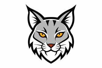 Fototapeta premium vector illustration of a cat