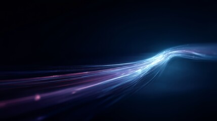 light streak, fiber optic, speed line, futuristic background for 5g or 6g technology wireless data transmission, high-speed internet in abstract	
