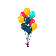 Bright and Colorful Balloons for Celebrations and Festive Occasions