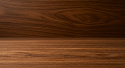 Obraz premium Elegant brown wood texture with visible grain patterns background