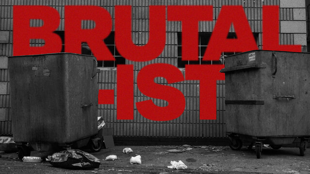 Stark Heavy Brutalist Titles