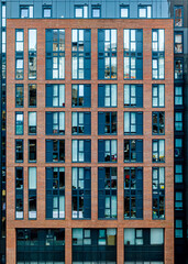 Obraz premium facade of a residential building