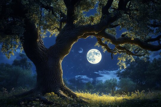オークの樹の下 ライトアクリルスタンド under the oak tree オークの樹の下 ライトアクリルスタンド under the oak tree