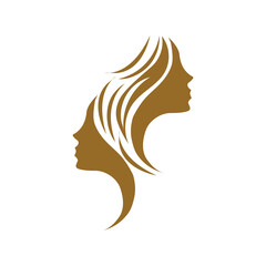 woman with long hair