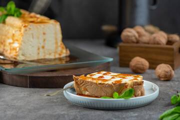 Sweet Portuguese Molotof Dessert