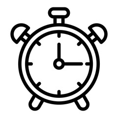 Clock Line Icon Design