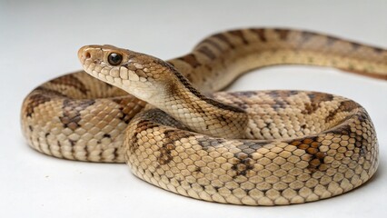 Obraz premium Baird’s Rat Snake on studio background 