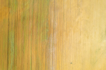 drone top down view aerial shot farmland abstract lines and textures from above, agricultural...
