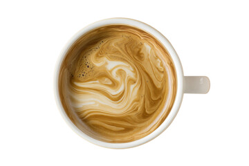 Morning Ritual: A Swirling Symphony of Coffee and Cream, Ready to Awaken Your Senses and Ignite Your Day with Warmth and Comfort.