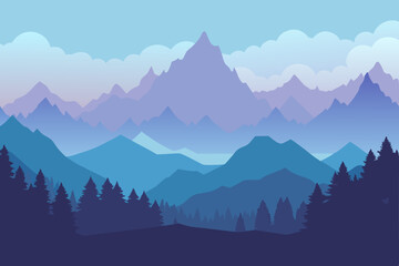 mountains in the mountains