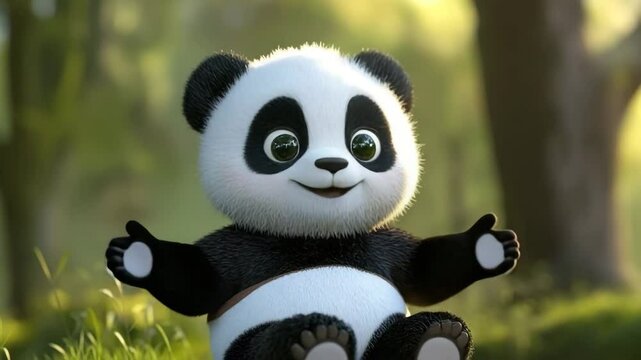 Panda Bear Animation