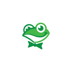 Fototapeta premium Prince Charming Frog Logo