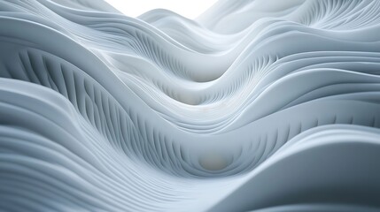 Abstract Waves of Smooth Flowing Lines