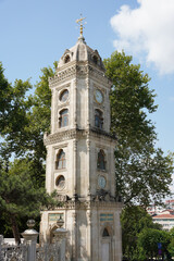 Yildiz Clock Tower in Istanbul, Turkiye
