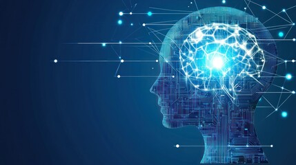 Illustrative depiction of artificial intelligence's complex processes.