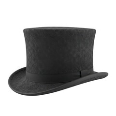 Top hat isolated on white background