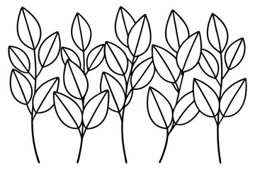 Eucalyptus Plant Hand Drawn Bundle