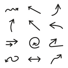 Vector Hand Drawn Arrow Collection