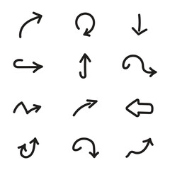 Vector Hand Drawn Arrow Collection