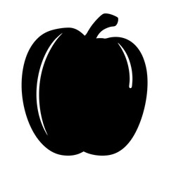 plum fruit minimalist silhouette vector icon - for graphic design projects plum, Modern Artwork.