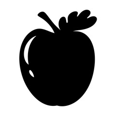 sorrel fruit minimalist silhouette vector icon - for graphic design projects sorrel, Modern Artwork.