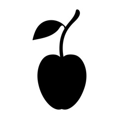 sorrel fruit minimalist silhouette vector icon - for graphic design projects sorrel, Modern Artwork.