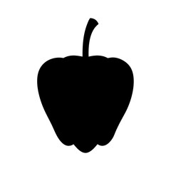 sugar apple fruit minimalist silhouette vector icon - for graphic design projects sugar apple, Modern Artwork.