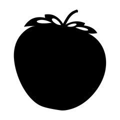 various fruit minimalist silhouette vector icon - for graphic design projects various, Modern Artwork.