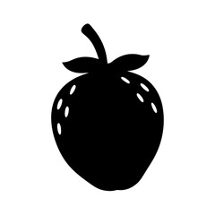 various fruit minimalist silhouette vector icon - for graphic design projects various, Modern Artwork.