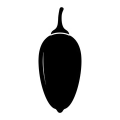 baobab fruit minimalist silhouette vector icon - for graphic design projects baobab, Modern Artwork.